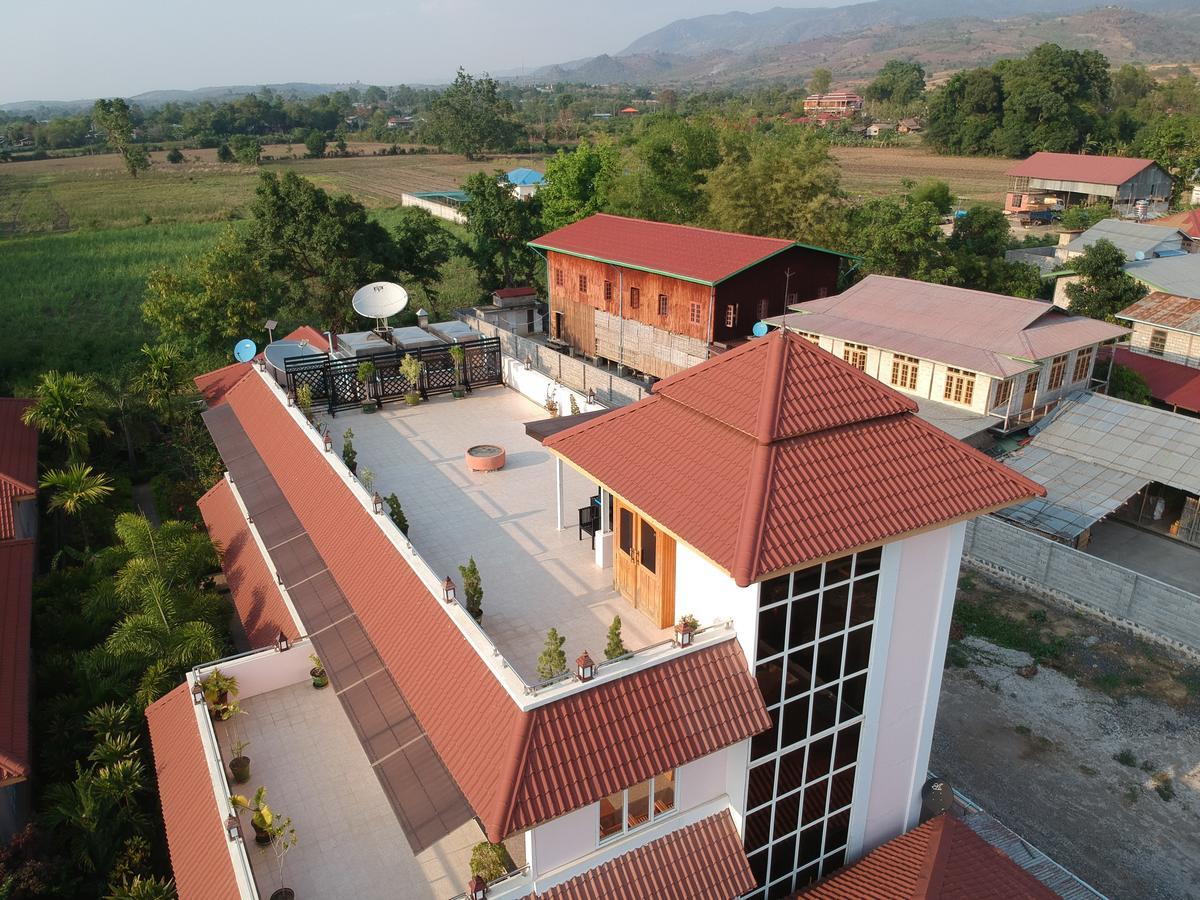 Inle Lotus Hotel Ньоншуэ Экстерьер фото